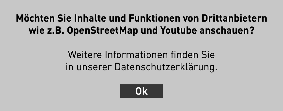 Platzhalter für OpenStreetMap